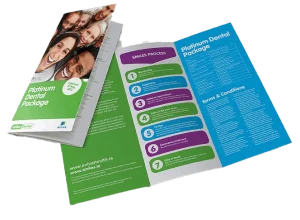 Printed leaflets and promotional materials